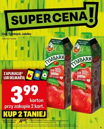 Delikatesy Centrum Sok Tymbark Jabłko oferta