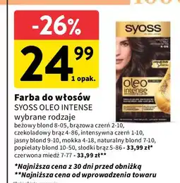 Intermarche Krem koloryzujący 7-77 Syoss Oleo Intense oferta