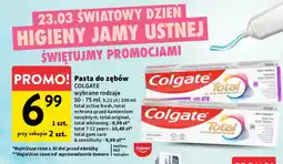 Intermarche Pasta do zębów advanced sensitive Colgate Total oferta