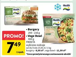 Intermarche Danie azjatyckie z ryżem i kalafiorem Frosta Vege Bowl oferta