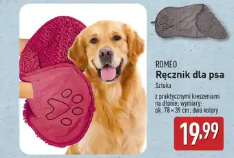 ALDI ROMEO Ręcznik dla psa oferta