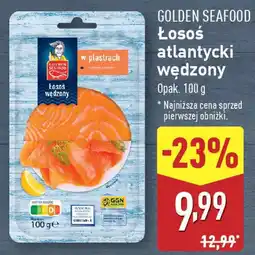 ALDI GOLDEN SEAFOOD Łosoś atlantycki wędzony oferta