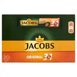 Specjał Jacobs Original 3in1 Rozpuszczalny napój kawowy 304 g (20 x 15,2 g) oferta