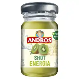 Auchan Andros Shot energia 55 ml oferta