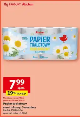 Auchan Papier toaletowy Auchan oferta