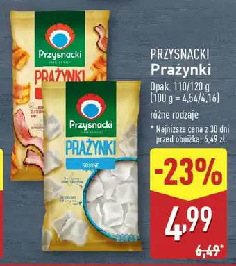 ALDI PRZYSNACKI Prażynki oferta