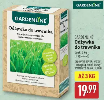 ALDI GARDENLINE Odżywka do trawnika oferta