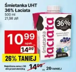 Delikatesy Centrum Śmietanka UHT 36% Łaciata oferta