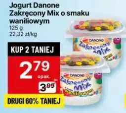 Delikatesy Centrum Jogurt Danone Zakecony Mix o smaku waniliowym oferta