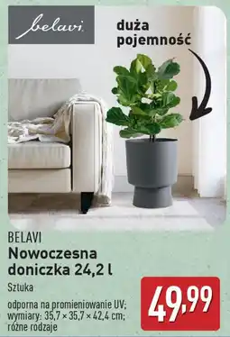 ALDI BELAVI Nowoczesna doniczka oferta