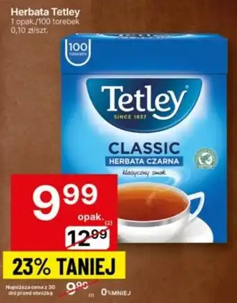 Delikatesy Centrum Herbata Tetley oferta