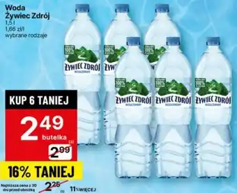 Delikatesy Centrum Woda Żywiec Zdrój oferta