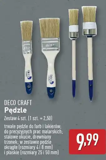 ALDI DECO CRAFT Pędzle oferta