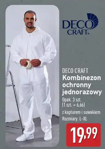 ALDI DECO CRAFT Kombinezon ochronny jednorazowy oferta