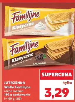 Kaufland Wafle Jutrzenka oferta