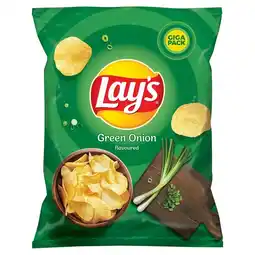 Kaufland Lay's Chipsy ziemniaczane o smaku zielonej cebulki 250 g oferta