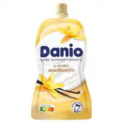 Kaufland Danio Serek homogenizowany o smaku waniliowym 120 g oferta