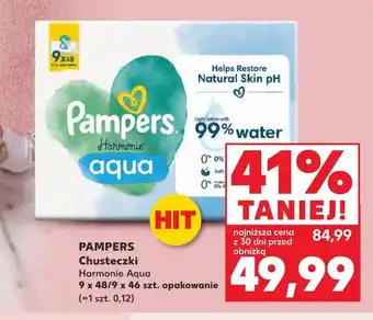 Kaufland Chusteczki Pampers oferta