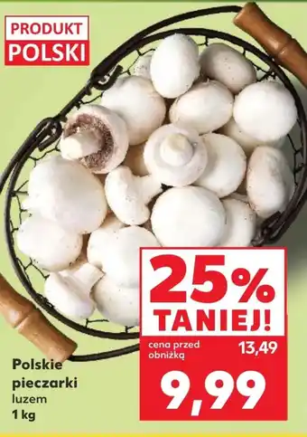 Kaufland Pieczarki Polski oferta