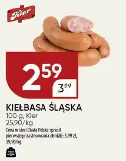 Chata Polska Kiełbasa śląska kier oferta