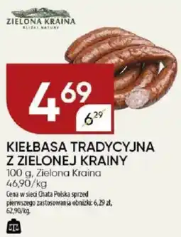 Chata Polska Kiełbasa tradycyjna zielona kraina oferta