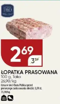 Chata Polska Łopatka prasowana tako oferta