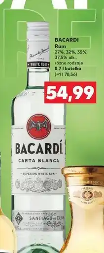 Kaufland Rum Bacardi Carta Blanca oferta