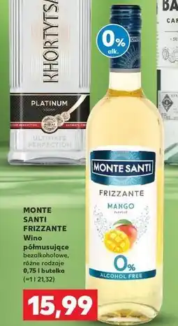 Kaufland Wino Monte Santi Frizzante Mango oferta