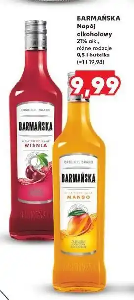 Kaufland Likier 21% Barmańska Mango oferta