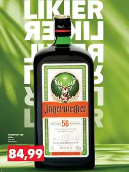 Kaufland Likier Jagermeister oferta