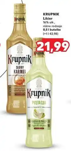 Kaufland Wódka Krupnik Pistacja oferta