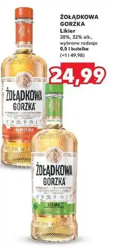 Kaufland Wódka Żołądkowa Gorzka Rześka Limonka Z Miętą oferta