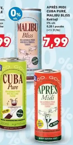 Kaufland Napój apres midi oferta