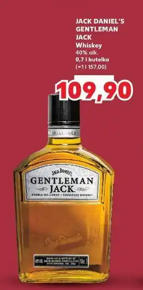 Kaufland Whiskey Jack Daniel's Gentleman oferta