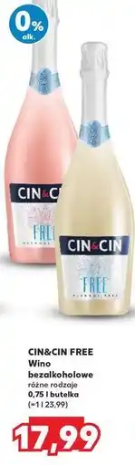 Kaufland Wino Cin&Cin Free oferta