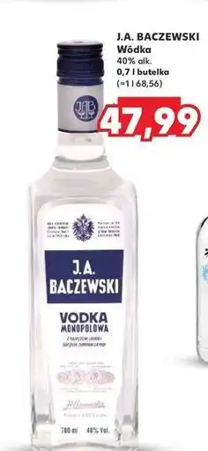 Kaufland Wódka J.a. Baczewski Monopolowa oferta