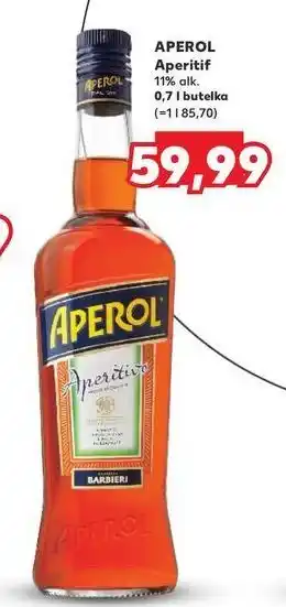 Kaufland Likier Aperol Aperitivo oferta