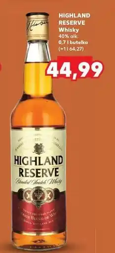 Kaufland Whisky Highland Reserve oferta