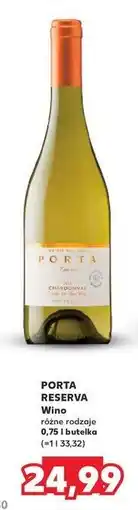 Kaufland Wino wytrawne Porta Reserva Chardonnay oferta