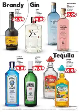 Kaufland Gin Wingston 77 Pink oferta