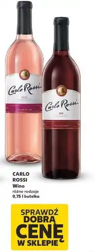 Kaufland Wino Carlo Rossi Red oferta