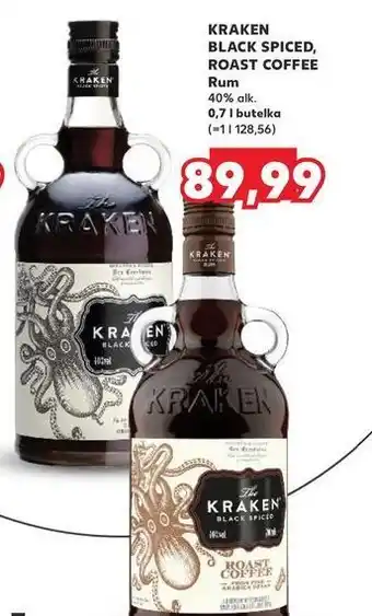 Kaufland Rum The Kraken Black Spiced Roast Coffee oferta