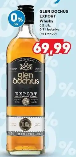 Kaufland Whisky Glen Dochus Export oferta