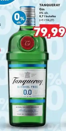 Kaufland Gin bezalkoholowy Tanqueray No Ten oferta