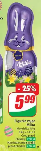 Dino Zając z czekolady Milka oferta