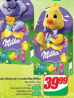 Dino Czekoladki + maskotka królik Milka oferta