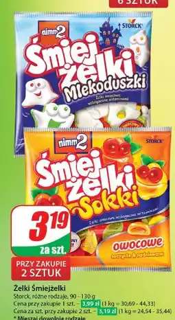 Dino Żelki owocowe Nimm2 Śmiejżelki Sokki oferta