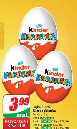 Dino Jajko niespodzianka Kinder Niespodzianka oferta