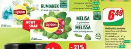 Dino Herbatka rumianek z trawą cytrynową Lipton Zioła Świata oferta