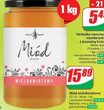 Dino Miód wielokwiatowy nektarowy Cd Królowa Pszczół oferta